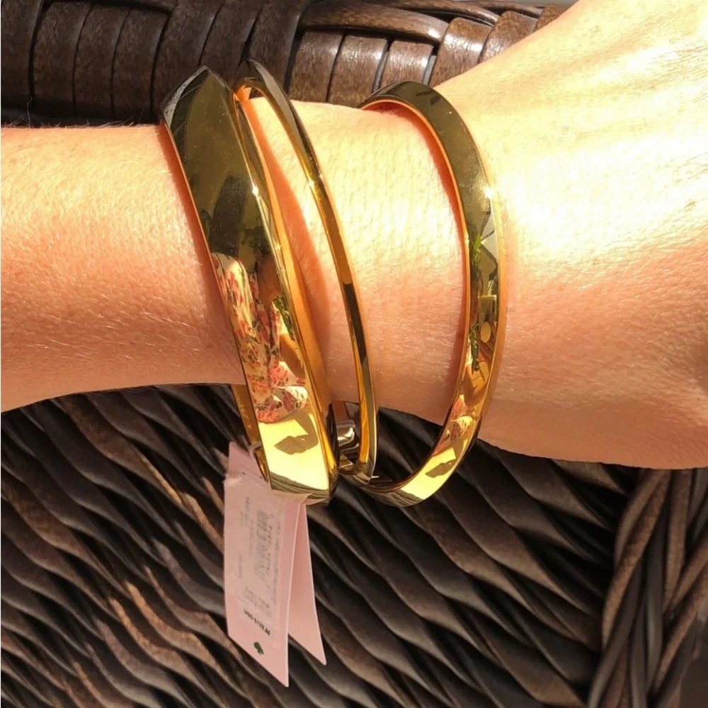 KATE SPADE Bracelets set of 3 Gold - Picture 11 of 17